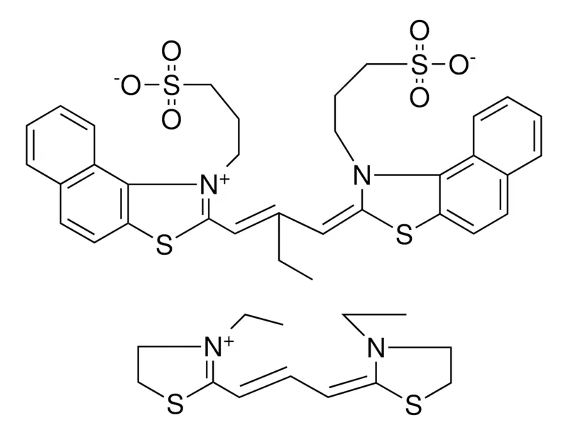 Sigma-Aldrich 3-ETHYL-2-[(1E,3E)-3-(3-ETHYL-1,3-THIAZOLIDIN-2-YLIDENE)-1-PROPENYL]-4,5-DIHYDRO-1,3-THIAZOL-3-IUM 3-((2E)-2-{(2E)-2-ETHYL-3-[1-(3-SULFONATOPROPYL)NAPHTHO[1,2-D][1,3]THIAZOL-1-IUM-2-YL]-2-PROPENYLIDENE}NAPHTHO[1,2-D][1,3]THIAZOL-1-YL)-1-PROPANESULFONATE，AldrichCPR