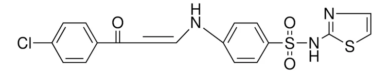 Sigma-Aldrich 4-(3-(4-CHLORO-PHENYL)-3-OXO-PROPENYLAMINO)-N-THIAZOL-2-YL-BENZENESULFONAMIDE,AldrichCPR