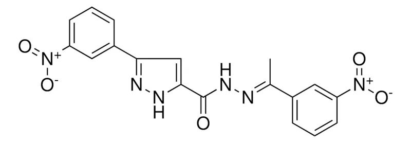 Sigma-Aldrich 3-(3-NITROPHENYL)-N'-(1-(3-NITROPHENYL)ETHYLIDENE)-1H-PYRAZOLE-5-CARBOHYDRAZIDE,AldrichCPR