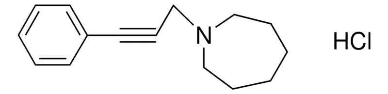 Sigma-Aldrich 1-(3-PH-PROP-2-YNYL)-AZEPANE, HYDROCHLORIDE,AldrichCPR