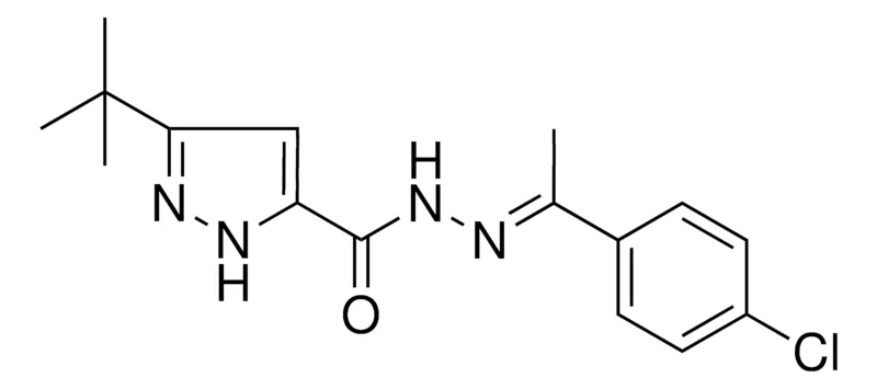 Sigma-Aldrich 5-TERT-BUTYL-2H-PYRAZOLE-3-CARBOXYLIC ACID (1-(4-CL-PHENYL)-ETHYLIDENE)HYDRAZIDE,AldrichCPR