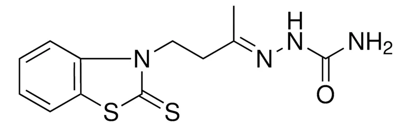 Sigma-Aldrich (2E)-4-(2-THIOXO-1,3-BENZOTHIAZOL-3(2H)-YL)-2-BUTANONE SEMICARBAZONE,AldrichCPR