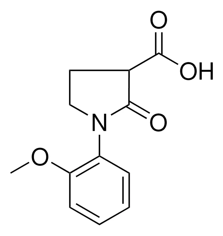 Sigma-Aldrich 1-(2-METHOXYPHENYL)-2-OXO-3-PYRROLIDINECARBOXYLIC ACID,AldrichCPR