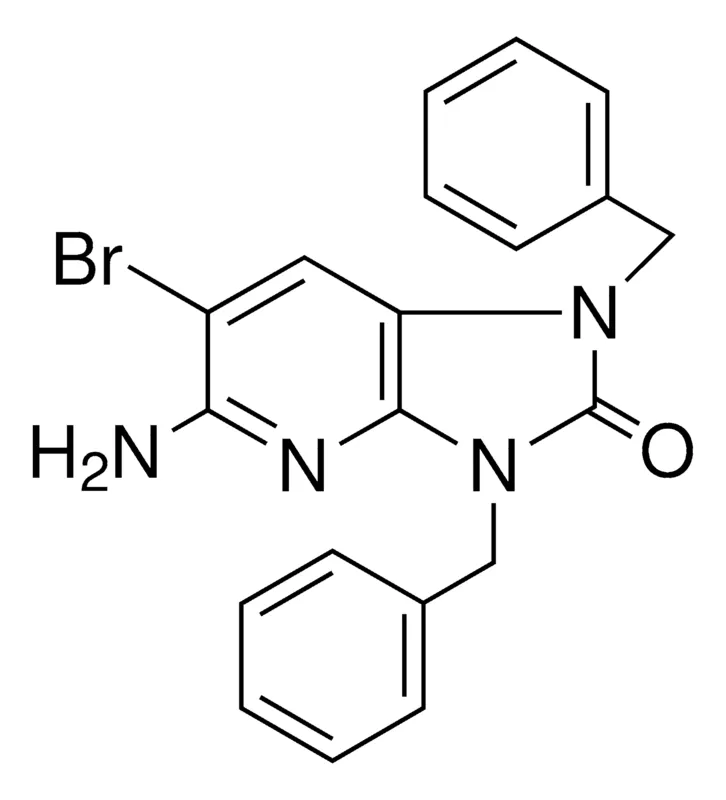 Sigma-Aldrich 5-AMINO-1,3-DIBENZYL-6-BROMO-1,3-DIHYDRO-IMIDAZO(4,5-B)PYRIDIN-2-ONE,AldrichCPR