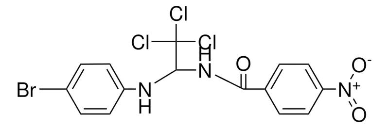 Sigma-Aldrich N-(1-(4-BROMO-PHENYLAMINO)-2,2,2-TRICHLORO-ETHYL)-4-NITRO-BENZAMIDE,AldrichCPR
