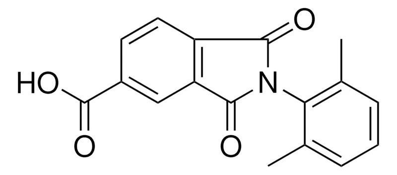Sigma-Aldrich 2-(2,6-DIMETHYL-PHENYL)-1,3-DIOXO-2,3-DIHYDRO-1H-ISOINDOLE-5-CARBOXYLIC ACID,AldrichCPR