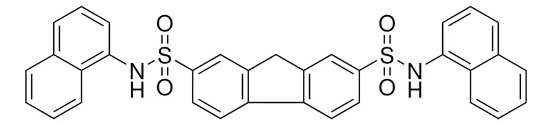 Sigma-Aldrich 9H-FLUORENE-2,7-DISULFONIC ACID BIS-NAPHTHALEN-1-YLAMIDE,AldrichCPR