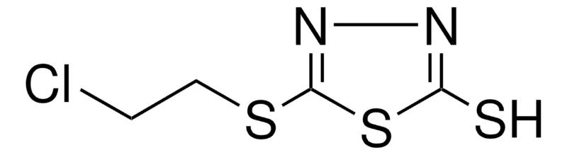 Sigma-Aldrich 5-(2-CHLOROETHYLTHIO)-1,3,4-THIADIAZOLE-2-THIOL,AldrichCPR