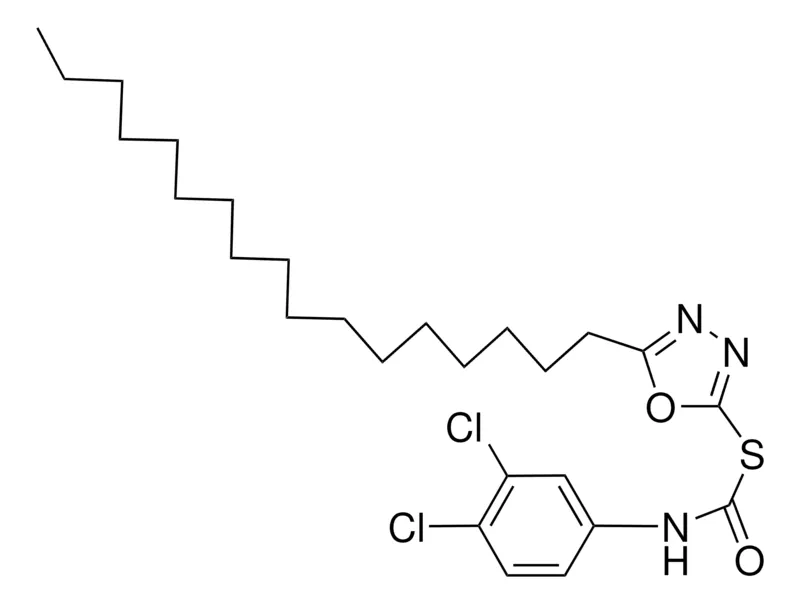Sigma-Aldrich S-(5-HEPTADECYL-1,3,4-OXADIAZOL-2-YL) N-(3,4-DICHLOROPHENYL)THIOCARBAMATE,AldrichCPR
