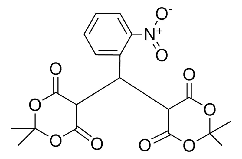Sigma-Aldrich 5-((DI-ME-2,6-DIOXO-CYCLOHEXYL)-(2-NO2-PH)-ME)-2,2-DI-ME-(1,3)DIOXANE-4,6-DIONE,AldrichCPR