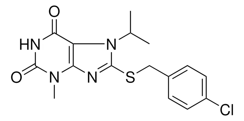 Sigma-Aldrich 8-(4-CHLORO-BENZYLSULFANYL)-7-ISOPROPYL-3-METHYL-3,7-DIHYDRO-PURINE-2,6-DIONE，AldrichCPR