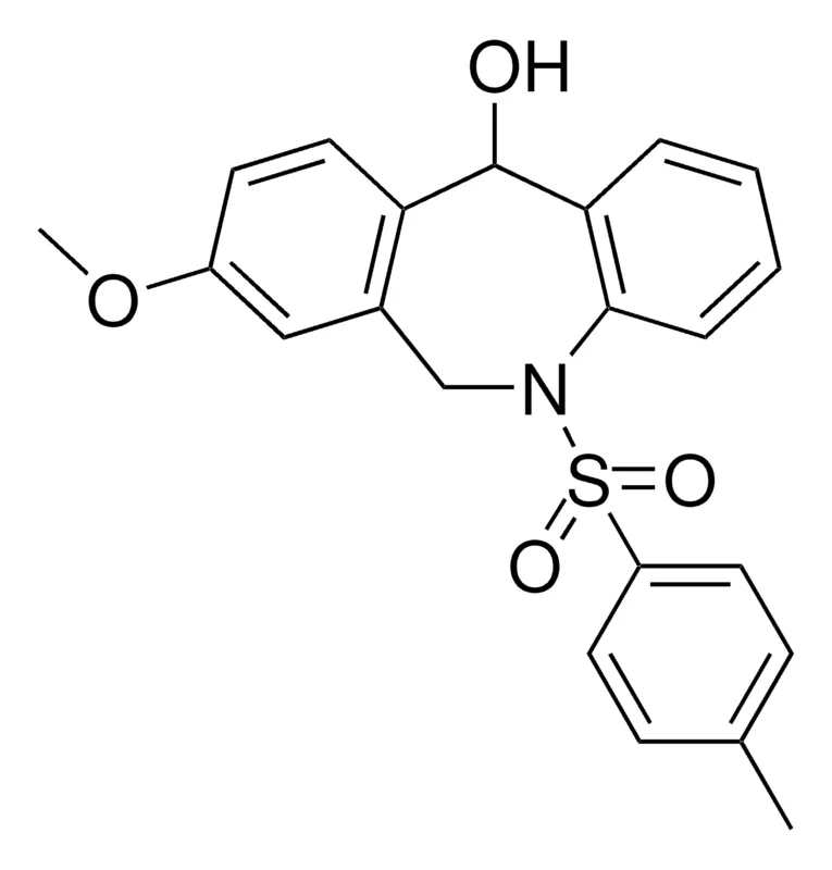 Sigma-Aldrich 8-METHOXY-5-(TOLUENE-4-SULFONYL)-6,11-DIHYDRO-5H-DIBENZO(B,E)AZEPIN-11-OL,AldrichCPR