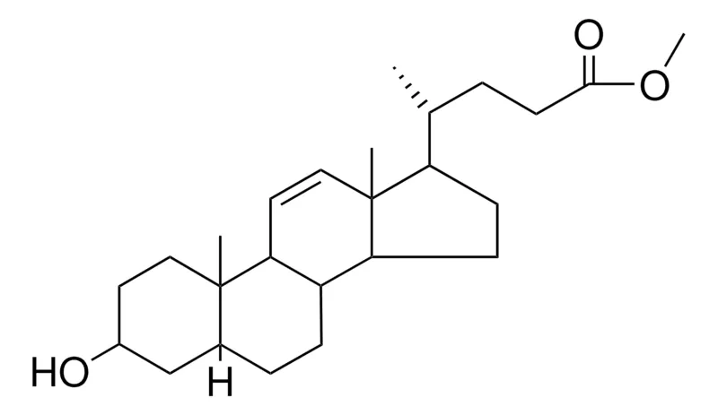 Sigma-Aldrich METHYL 3-BETA-HYDROXY-5-BETA-CHOL-11-EN-24-OATE,AldrichCPR