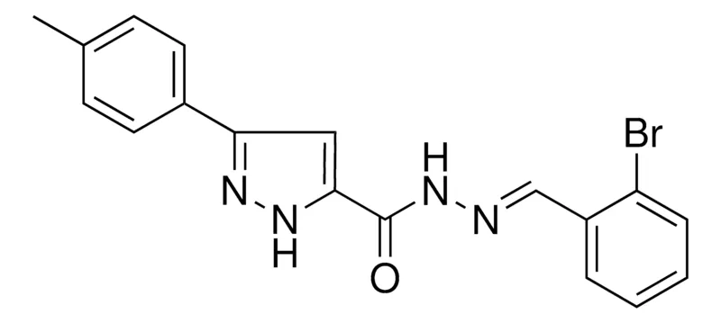 Sigma-Aldrich 5-P-TOLYL-2H-PYRAZOLE-3-CARBOXYLIC ACID (2-BROMO-BENZYLIDENE)-HYDRAZIDE,AldrichCPR