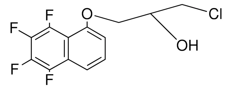 Sigma-Aldrich 1-CHLORO-3-(5,6,7,8-TETRAFLUORO-1-NAPHTHOXY)-2-PROPANOL,AldrichCPR