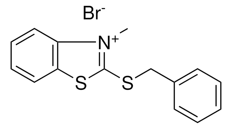 Sigma-Aldrich 2-BENZYLSULFANYL-3-METHYL-BENZOTHIAZOL-3-IUM, BROMIDE,AldrichCPR