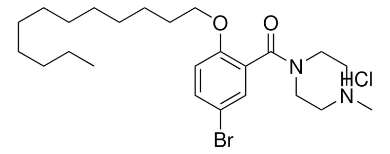 Sigma-Aldrich (5-BROMO-2-DODECYLOXY-PHENYL)-(4-ME-PIPERAZIN-1-YL)-METHANONE, HYDROCHLORIDE，AldrichCPR