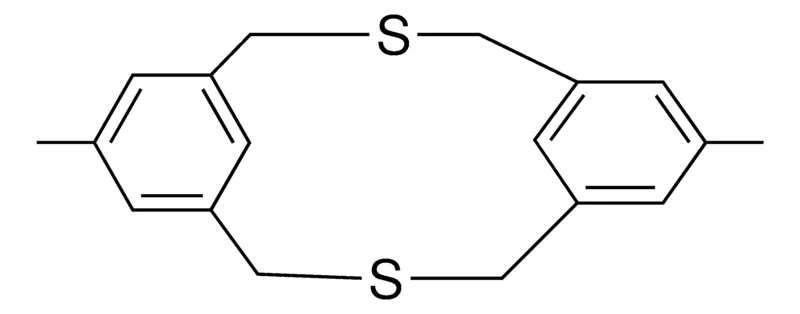 Sigma-Aldrich 7,15-DIMETHYL-3,11-DITHIA-TRICYCLO(11.3.1.1(5,9))OCTADECA-HEXAENE,AldrichCPR