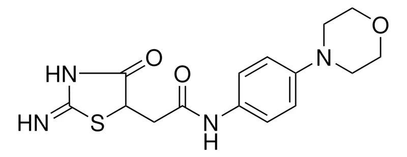 Sigma-Aldrich 2-(2-IMINO-4-OXO-1,3-THIAZOLIDIN-5-YL)-N-(4-(4-MORPHOLINYL)PHENYL)ACETAMIDE,AldrichCPR