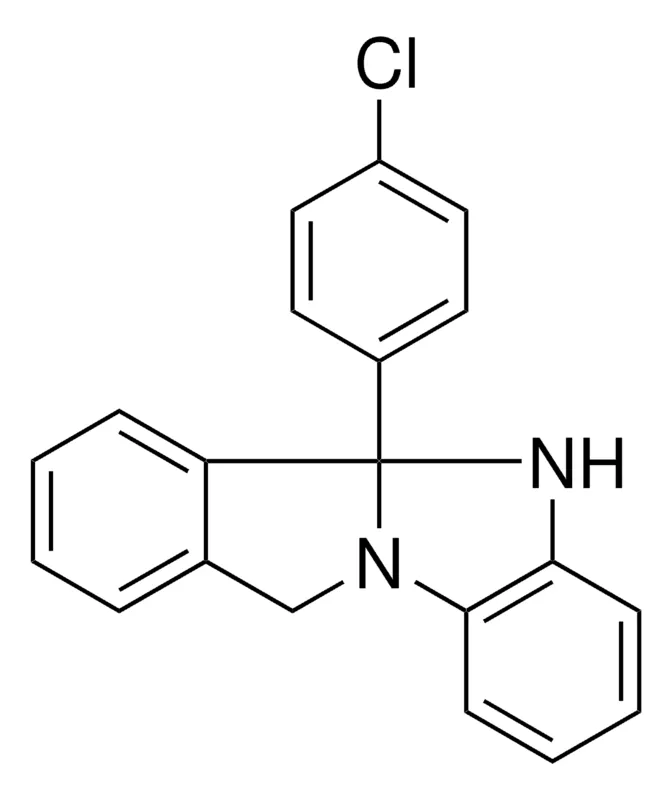 Sigma-Aldrich 4B-(4-CHLOROPHENYL)-4B,5-DIHYDRO-11H-ISOINDOLO(2,1-A)BENZIMIDAZOLE,AldrichCPR