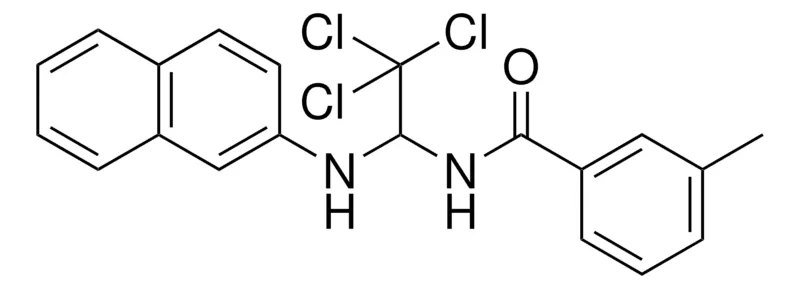 Sigma-Aldrich 3-METHYL-N-(2,2,2-TRICHLORO-1-(NAPHTHALEN-2-YLAMINO)-ETHYL)-BENZAMIDE,AldrichCPR