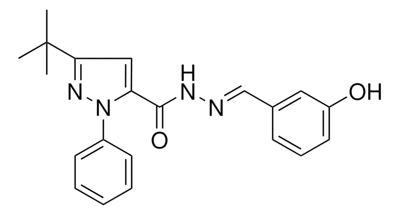 Sigma-Aldrich 5-TERT-BUTYL-2-PH-2H-PYRAZOLE-3-CARBOXYLIC ACID (3-HYDROXY-BENZYLIDENE)HYDRAZIDE，AldrichCPR