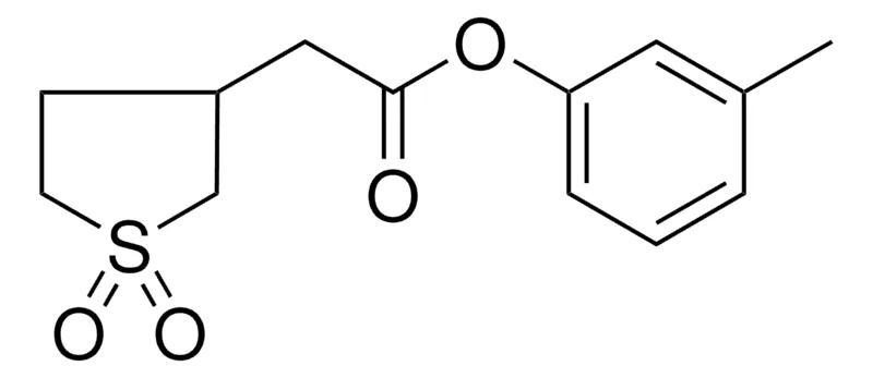 Sigma-Aldrich (1,1-DIOXO-TETRAHYDRO-THIOPHEN-3-YL)-ACETIC ACID M-TOLYL ESTER,AldrichCPR