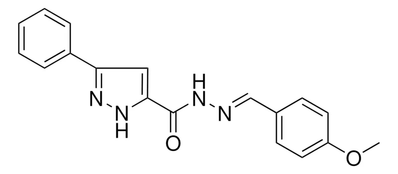Sigma-Aldrich 5-PHENYL-2H-PYRAZOLE-3-CARBOXYLIC ACID (4-METHOXY-BENZYLIDENE)-HYDRAZIDE,AldrichCPR