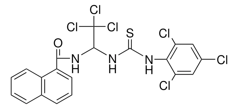 Sigma-Aldrich NAPHTHALENE-CARBOXYLIC ACID (TRICHLORO-1-(3-(TRICHLORO-PH)-THIOUREIDO)-ET)-AMIDE，AldrichCPR