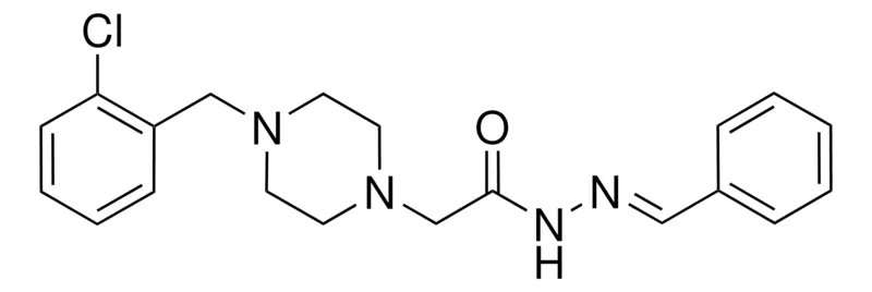Sigma-Aldrich N'-BENZYLIDENE-2-(4-(2-CHLOROBENZYL)-1-PIPERAZINYL)ACETOHYDRAZIDE,AldrichCPR