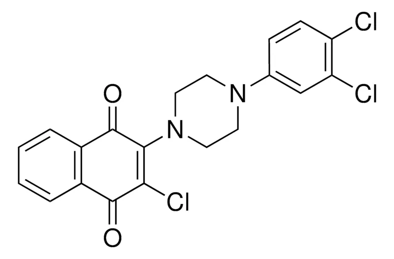 Sigma-Aldrich 2-CHLORO-3-(4-(3,4-DICHLORO-PHENYL)-PIPERAZIN-1-YL)-(1,4)NAPHTHOQUINONE,AldrichCPR