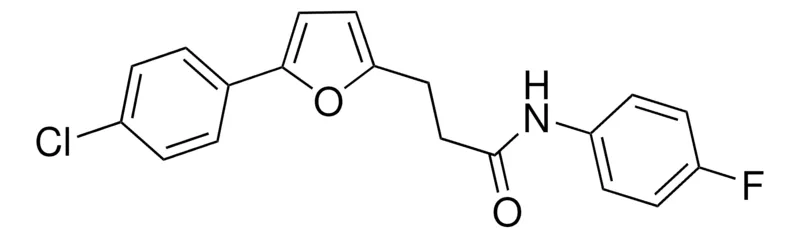 Sigma-Aldrich 3-(5-(4-CHLOROPHENYL)-2-FURYL)-N-(4-FLUOROPHENYL)PROPANAMIDE,AldrichCPR