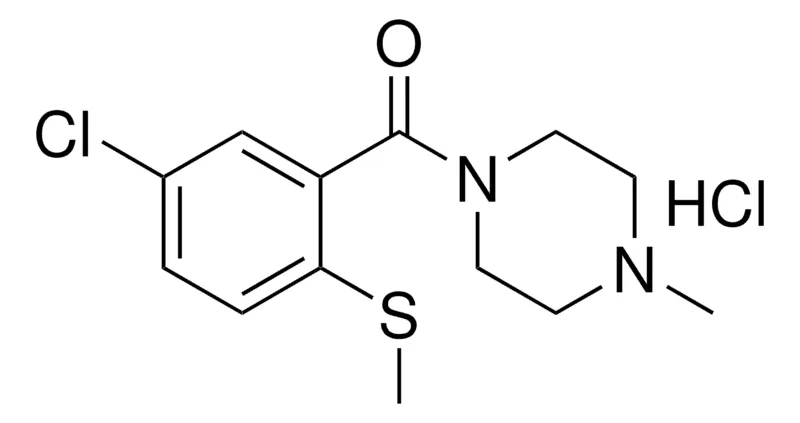 Sigma-Aldrich (5-CL-2-METHYLSULFANYL-PHENYL)-(4-ME-PIPERAZIN-1-YL)-METHANONE, HYDROCHLORIDE,AldrichCPR