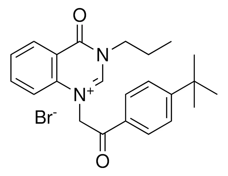 Sigma-Aldrich 1(2-(4-TERT-BUTYL-PH)-2-OXO-ET)-4-OXO-3-PR-3,4-DIHYDRO-QUINAZOLIN-1-IUM, BROMIDE，AldrichCPR