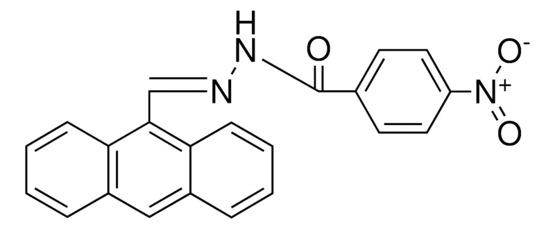 Sigma-Aldrich 4-NITROBENZOIC(9-ANTHRACENYLMETHYLENE)HYDRAZIDE,AldrichCPR