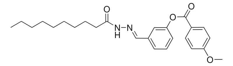 Sigma-Aldrich 3-(2-DECANOYLCARBOHYDRAZONOYL)PHENYL 4-METHOXYBENZOATE,AldrichCPR