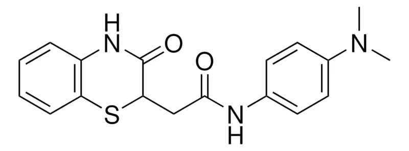 Sigma-Aldrich N-(4-DIMETHYLAMINO-PH)-2-(3-OXO-3,4-DIHYDRO-2H-BENZO(1,4)THIAZIN-2-YL)-ACETAMIDE,AldrichCPR