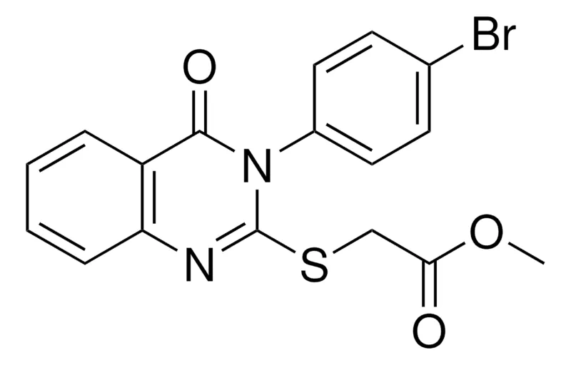Sigma-Aldrich METHYL ((3-(4-BROMOPHENYL)-4-OXO-3,4-DIHYDRO-2-QUINAZOLINYL)THIO)ACETATE,AldrichCPR