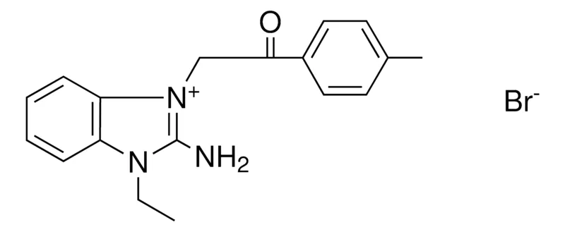 Sigma-Aldrich 2-AMINO-3-ETHYL-1-(2-OXO-2-P-TOLYL-ETHYL)-3H-BENZOIMIDAZOL-1-IUM, BROMIDE，AldrichCPR