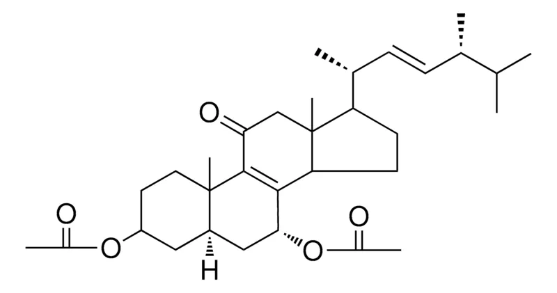 Sigma-Aldrich (22E)-11-OXO-5-ALPHA-ERGOSTA-8,22-DIEN-3-BETA,7-ALPHA-DIYL DIACETATE,AldrichCPR