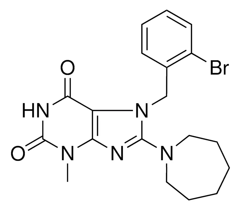 Sigma-Aldrich 8-AZEPAN-1-YL-7-(2-BROMO-BENZYL)-3-METHYL-3,7-DIHYDRO-PURINE-2,6-DIONE,AldrichCPR