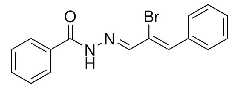 Sigma-Aldrich BENZOIC ACID (2-BROMO-3-PHENYL-ALLYLIDENE)-HYDRAZIDE,AldrichCPR