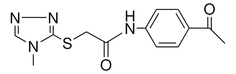 Sigma-Aldrich N-(4-ACETYL-PHENYL)-2-(4-METHYL-4H-(1,2,4)TRIAZOL-3-YLSULFANYL)-ACETAMIDE,AldrichCPR