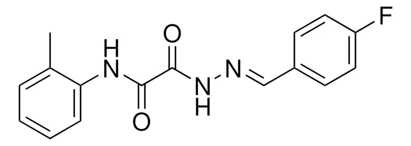 Sigma-Aldrich 2-(2-(4-FLUOROBENZYLIDENE)HYDRAZINO)-N-(2-METHYLPHENYL)-2-OXOACETAMIDE，AldrichCPR