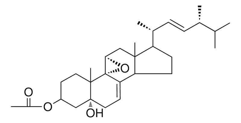 Sigma-Aldrich (22E)-5-HO-9-ALPHA,11-ALPHA-EPOXY-5-ALPHA-ERGOSTA-7,22-DIEN-3-BETA-YL ACETATE，AldrichCPR