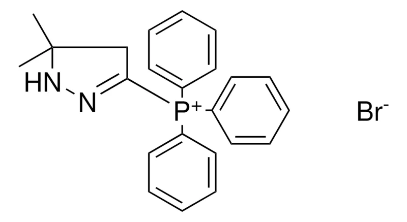 Sigma-Aldrich (5,5-DIMETHYL-4,5-DIHYDRO-1H-PYRAZOL-3-YL)-TRIPHENYL-PHOSPHONIUM, BROMIDE,AldrichCPR