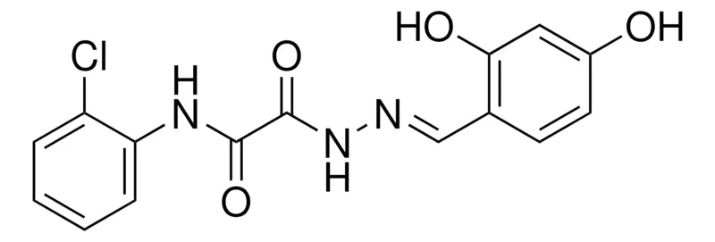 Sigma-Aldrich N-(2-CHLOROPHENYL)-2-(2-(2,4-DIHYDROXYBENZYLIDENE)HYDRAZINO)-2-OXOACETAMIDE,AldrichCPR