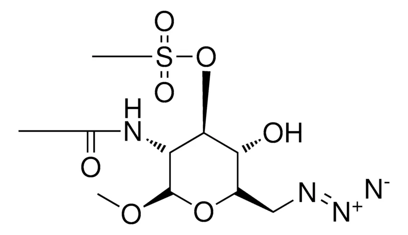 Sigma-Aldrich METHANESULFONIC ACID 3-ACETYLAMINO-6-AZIDOMETHYL-5-HO-2-MEO-4H-PYRAN-4-YL ESTER,AldrichCPR