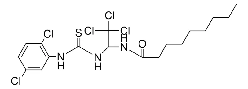 Sigma-Aldrich NONANOIC ACID (2,2,2-TRICHLORO-1-(3-(2,5-DICHLORO-PH)-THIOUREIDO)-ETHYL)-AMIDE,AldrichCPR