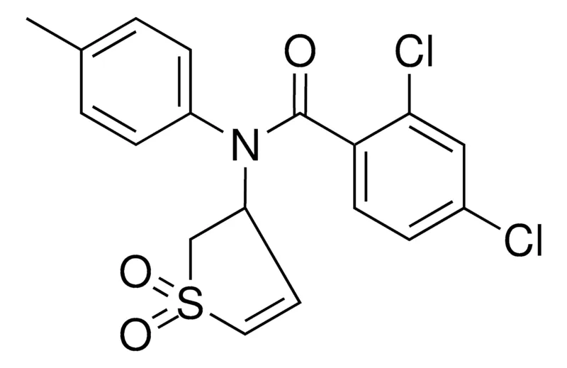 Sigma-Aldrich 2,4-DICHLORO-N-(1,1-DIOXO-2,3-DIHYDRO-1H-THIOPHEN-3-YL)-N-P-TOLYL-BENZAMIDE,AldrichCPR